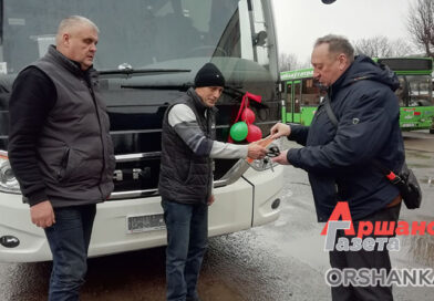 Водителям АП № 3 г. Орши вручили ключи от новенького автобуса