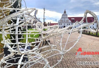 В Орше начинают создавать новогоднее настроение